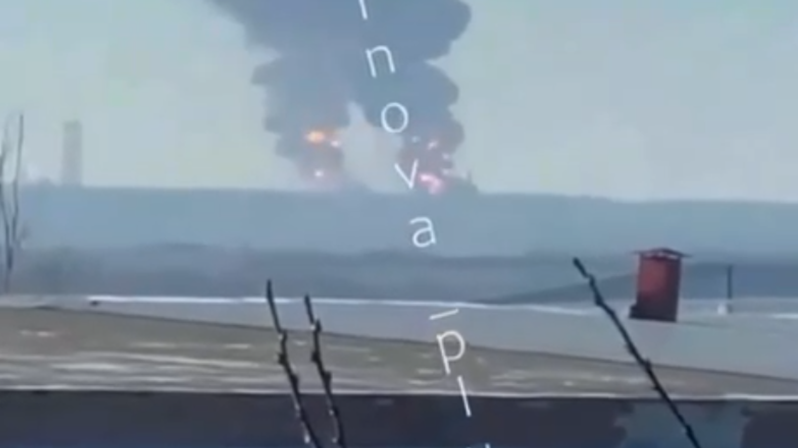 Ukraine Strikes Major Russian Oil Refinery with British Missiles, Reports Multiple Explosions image from news.sky.com