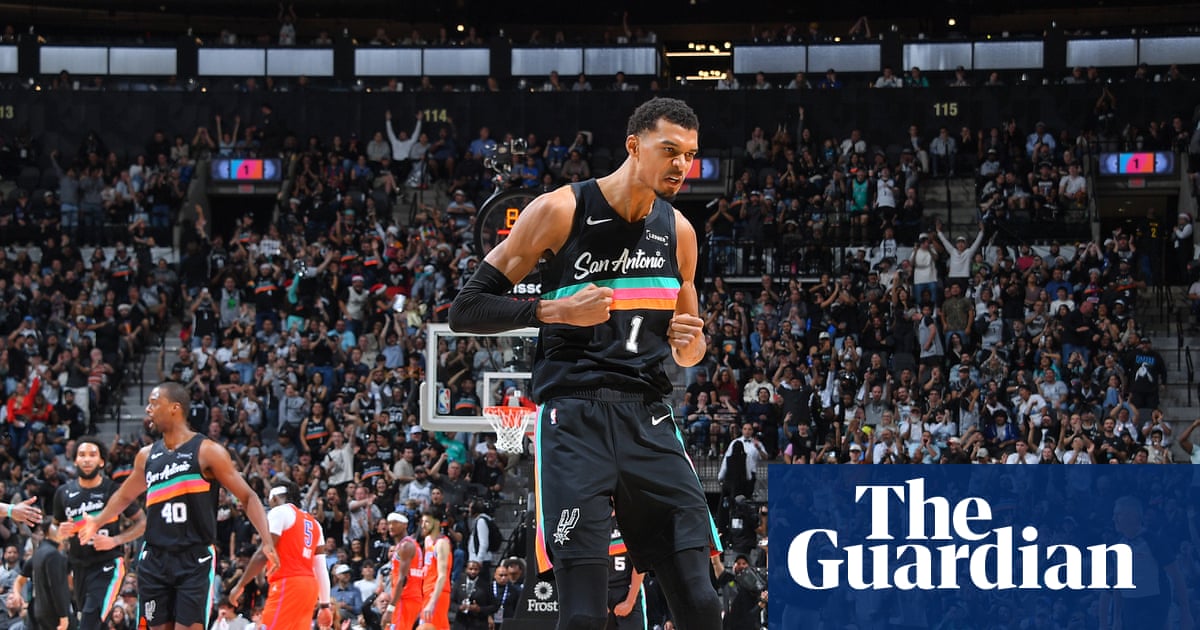 San Antonio Spurs Defeat Oklahoma City Thunder Three Times in Two Weeks, Highlighting Wembanyama-Holmgren Rivalry image from theguardian.com