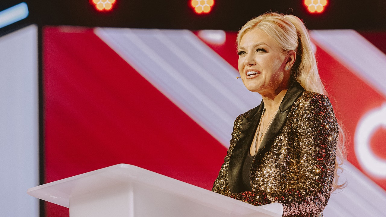 Erika Kirk Pays Tribute to Late Husband, Endorses JD Vance at AmericaFest 2025 image from foxnews.com