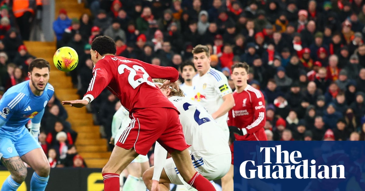 Liverpool and Leeds Play Out Goalless Draw at Anfield image from theguardian.com