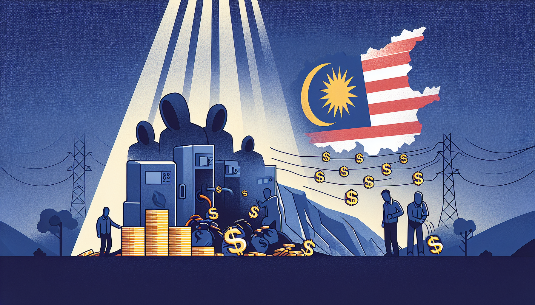 Malaysia Faces $1.1 Billion Loss from Illegal Crypto Mining Power Theft image from quickfeed.io