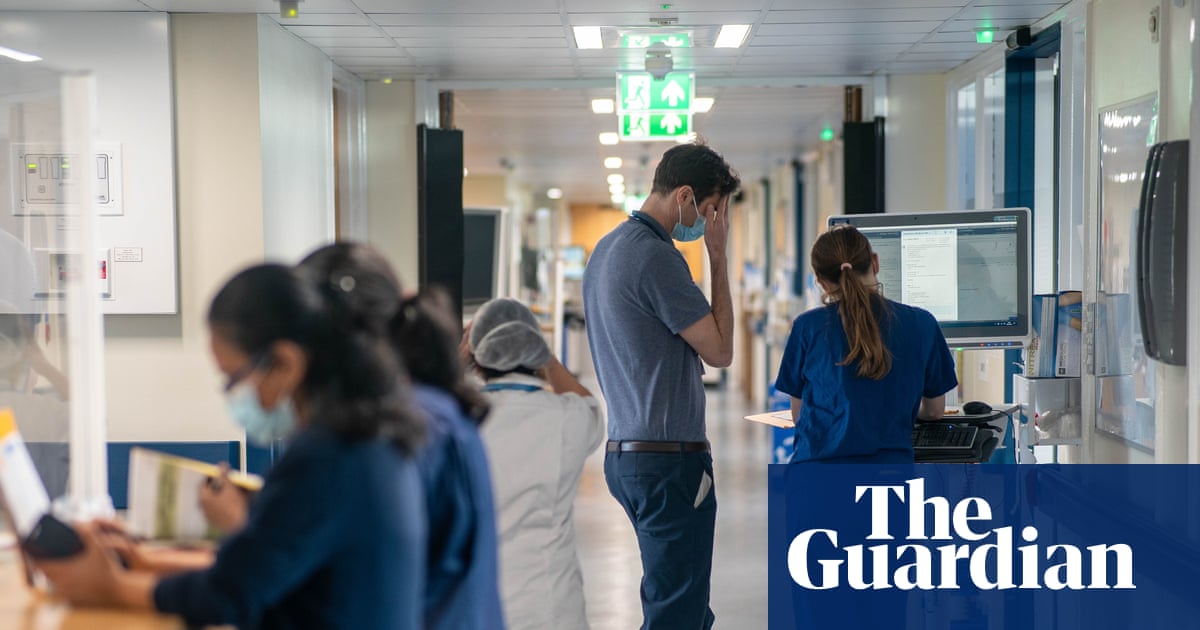 Flu Patient Numbers Fall in NHS Hospitals Across England image from theguardian.com