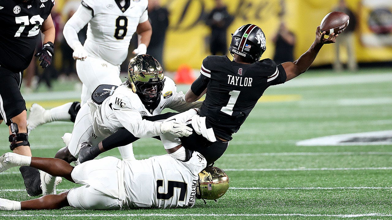 Mississippi State QB Kamario Taylor Avoids Serious Injury After Scary Leg Incident in Duke's Mayo Bowl image from foxnews.com