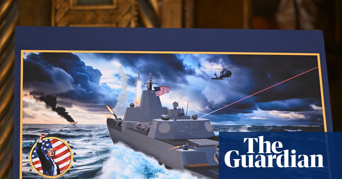 Trump Administration Announces New 'Trump-class' Navy Battleships and Implements Several Policy Changes image from theguardian.com