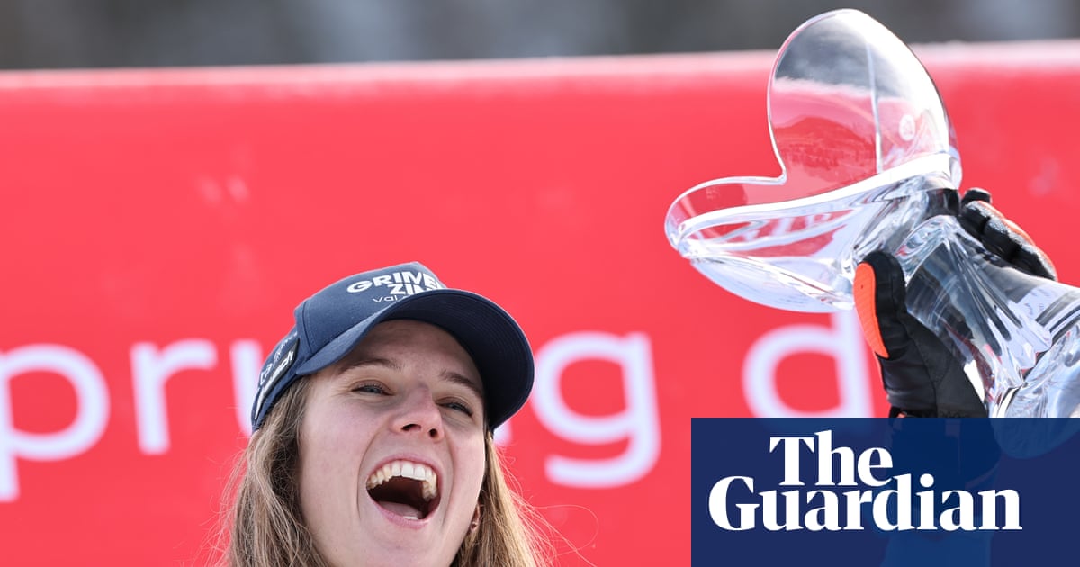 Camille Rast Ends Mikaela Shiffrin's Slalom Winning Streak at World Cup in Slovenia image from theguardian.com