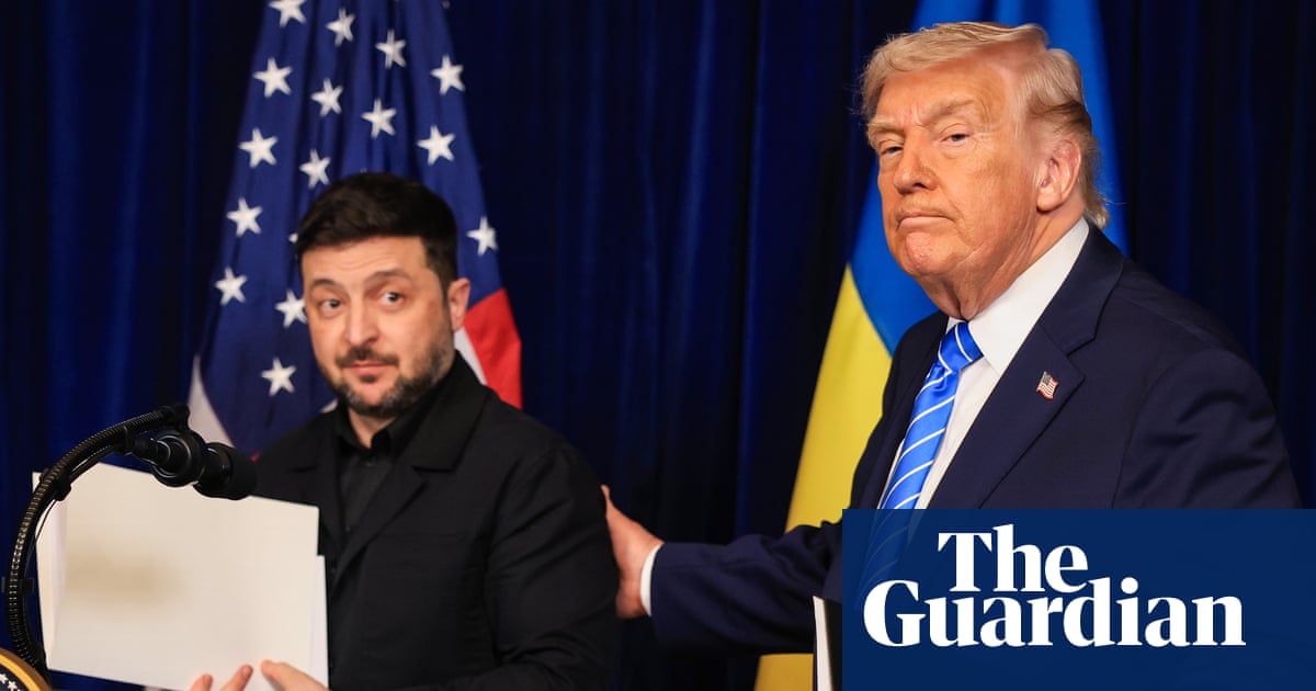 Trump Administration Updates on Ukraine Peace Talks, Economy, and Domestic Issues image from theguardian.com
