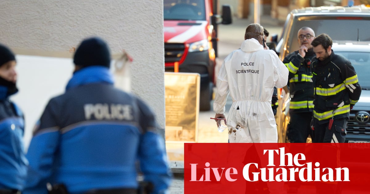 Fire at Le Constellation Bar in Crans-Montana Kills About 40, Injures Around 115 During New Year's Eve image from theguardian.com