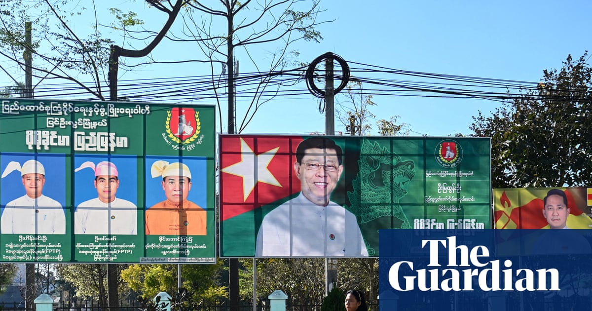 Myanmar Junta Plans 2025 General Election Amidst Opposition and Control Measures image from theguardian.com