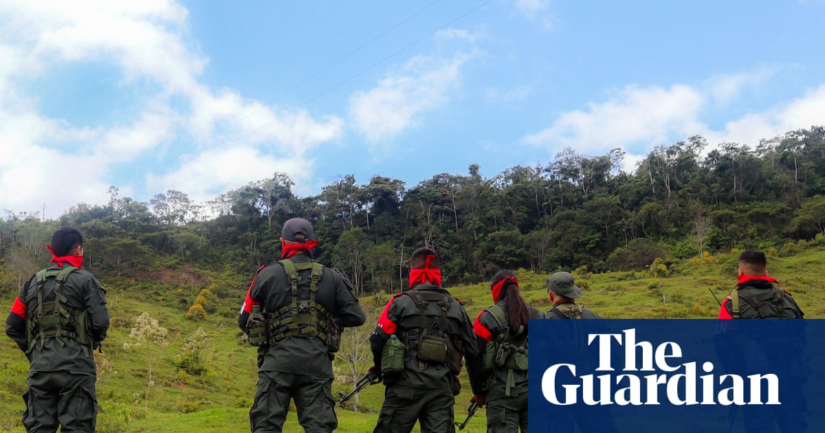 Colombia's ELN Guerrilla Group Orders Civilians Indoors Amid Military Exercises Responding to US Pressure image from theguardian.com