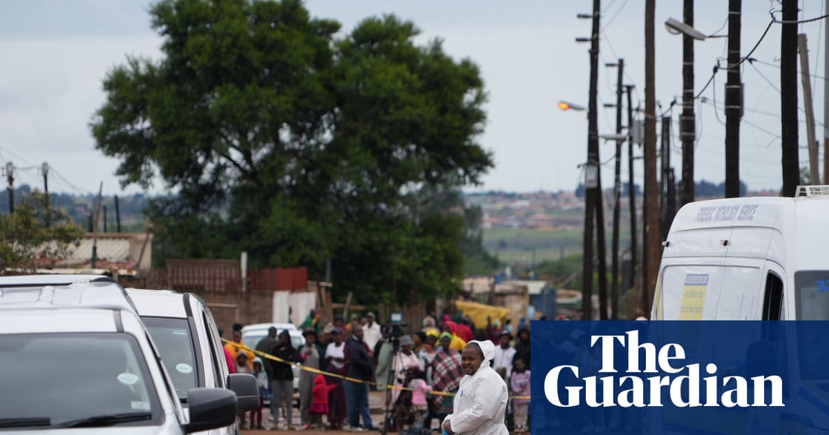 Nine Killed in Mass Shooting at Bekkersdal Township Tavern Near Johannesburg image from theguardian.com