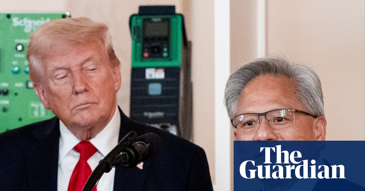 US to Allow Nvidia to Ship H200 AI Chips to China Amid National Security Concerns image from theguardian.com