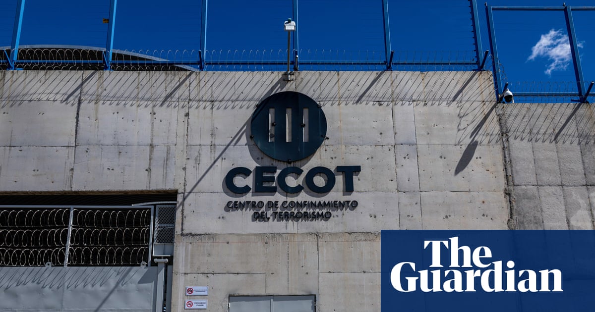 60 Minutes Segment on Cecot Prison Surfaces Online After CBS Pulls Episode image from theguardian.com
