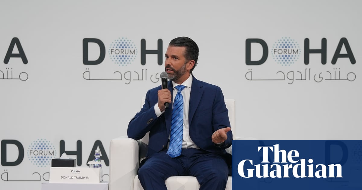 Donald Trump Jr Suggests US Could End Support for Ukraine in War image from theguardian.com
