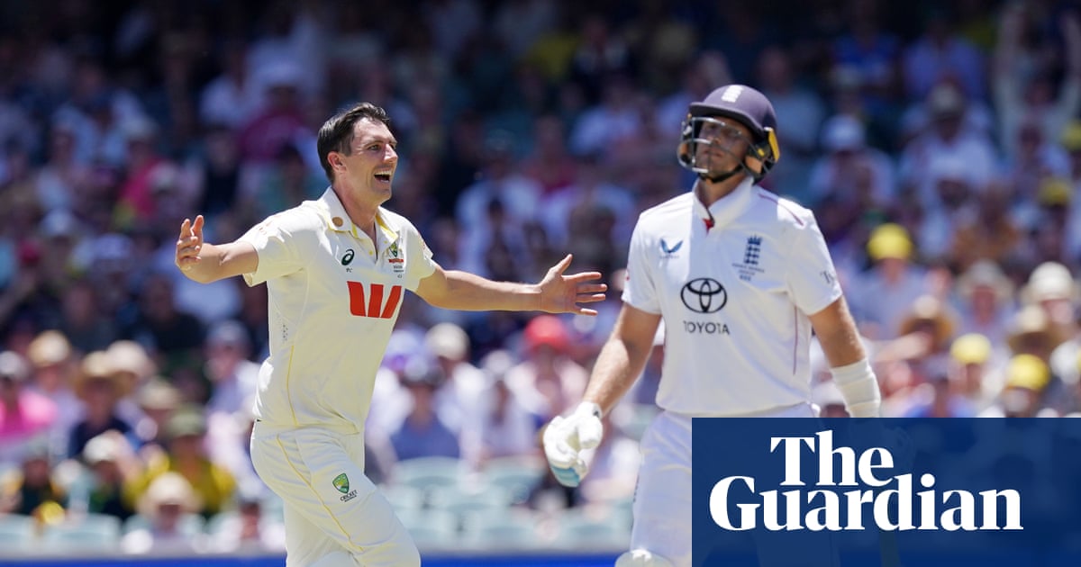 England's Ashes Hopes Fade Amidst Strong Australian Bowling at Adelaide Oval image from theguardian.com
