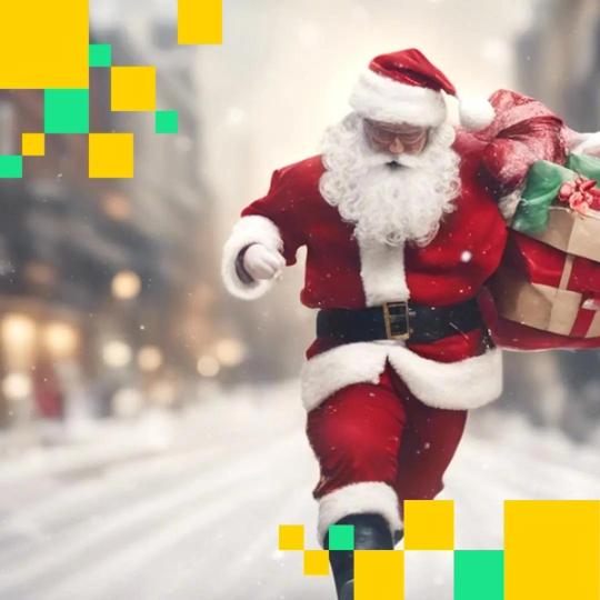 Stock Market's Santa Tradition Offers Hope to Battered Bitcoin Bulls image from coindesk.com