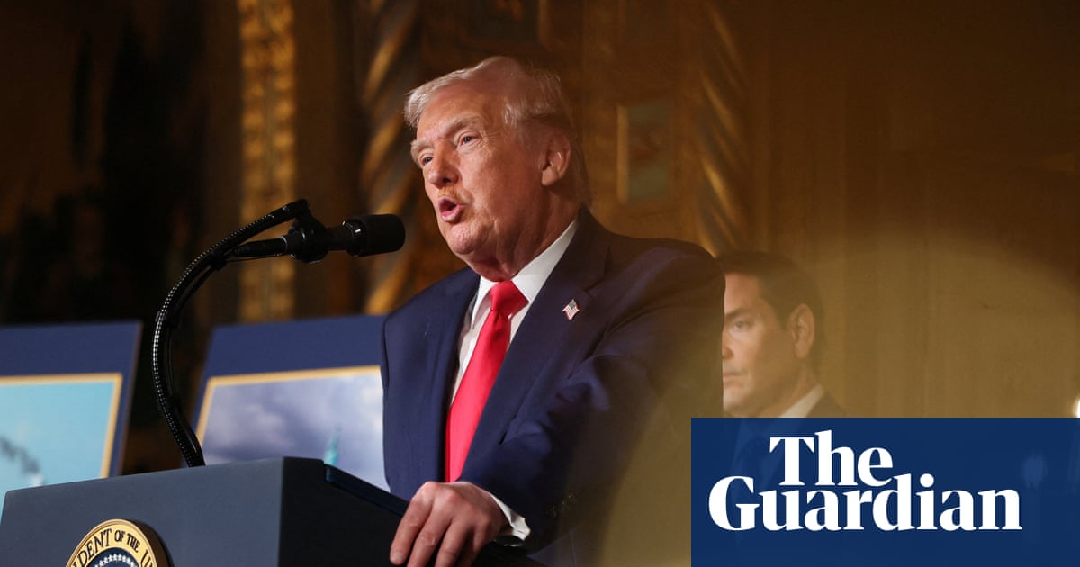 Trump Unveils Plans for New 'Trump-class' US Navy Battleships image from theguardian.com