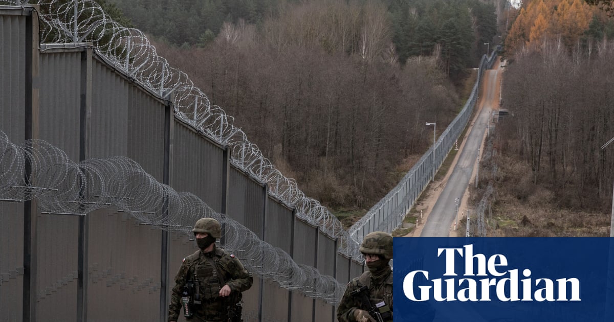 Poland Plans Over €2 Billion Anti-Drone Fortifications Along Eastern Border image from theguardian.com