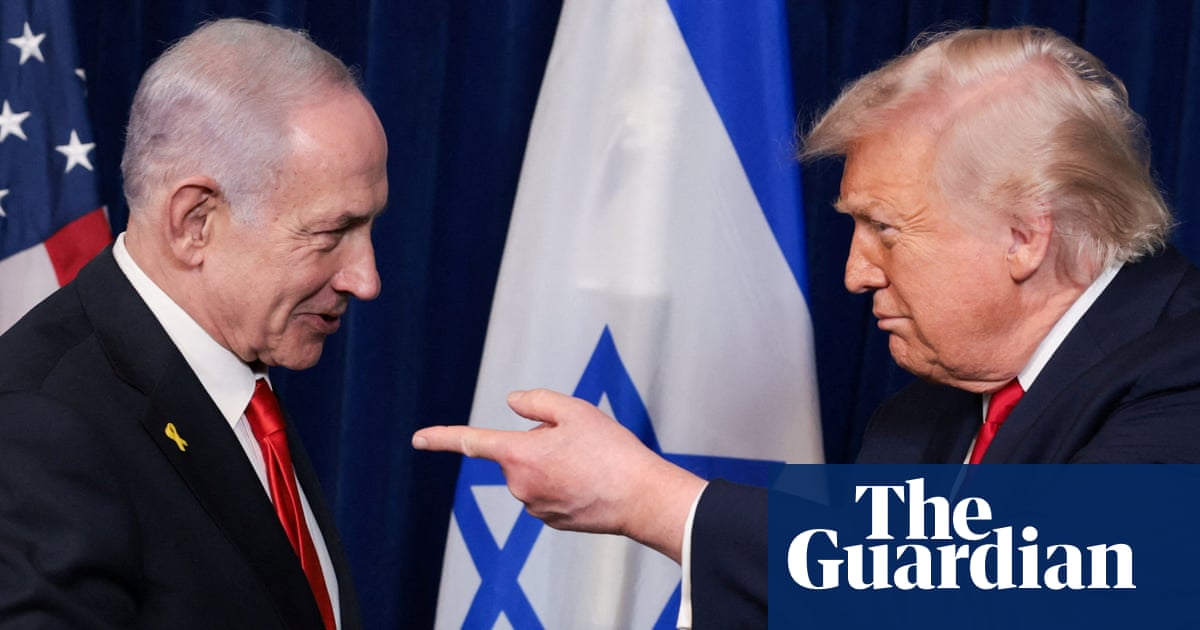 Trump Hosts Netanyahu at Mar-a-Lago, Discusses Gaza, Iran and Israel Prize image from theguardian.com