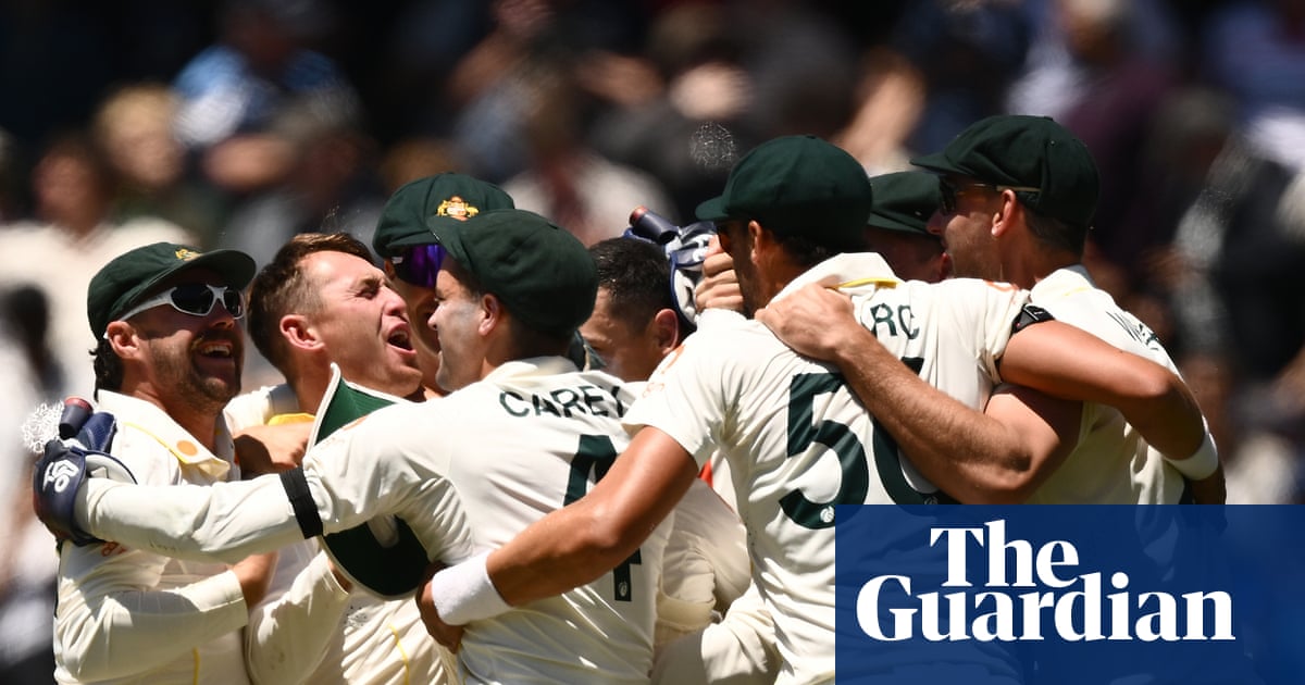 Australia Retain the Ashes with 3-0 Series Sweep After Third Test Win at Adelaide Oval image from theguardian.com