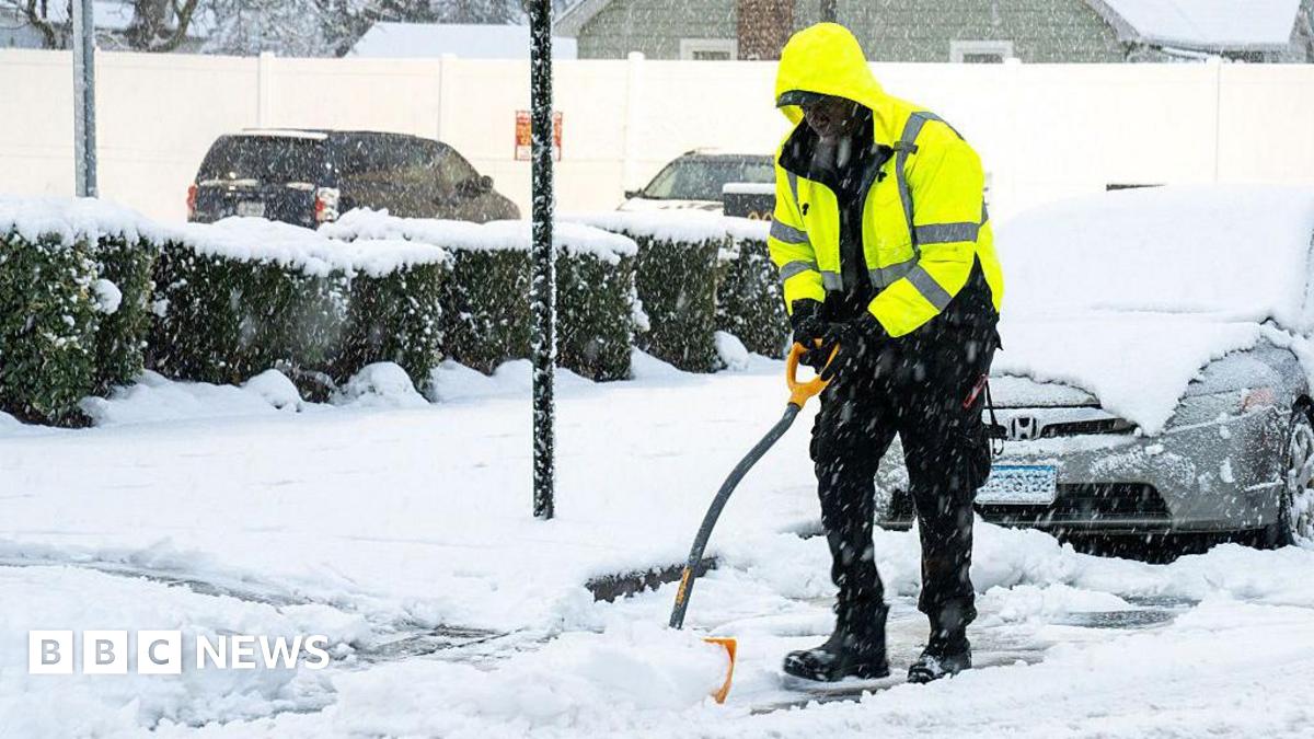 Severe Winter Storm Causes Flight Cancellations and Travel Disruptions in New York Region image from bbc.co.uk