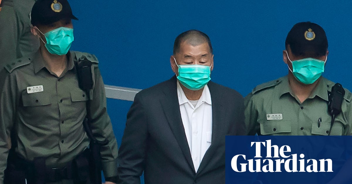 Hong Kong media tycoon Jimmy Lai convicted of national security offences image from theguardian.com