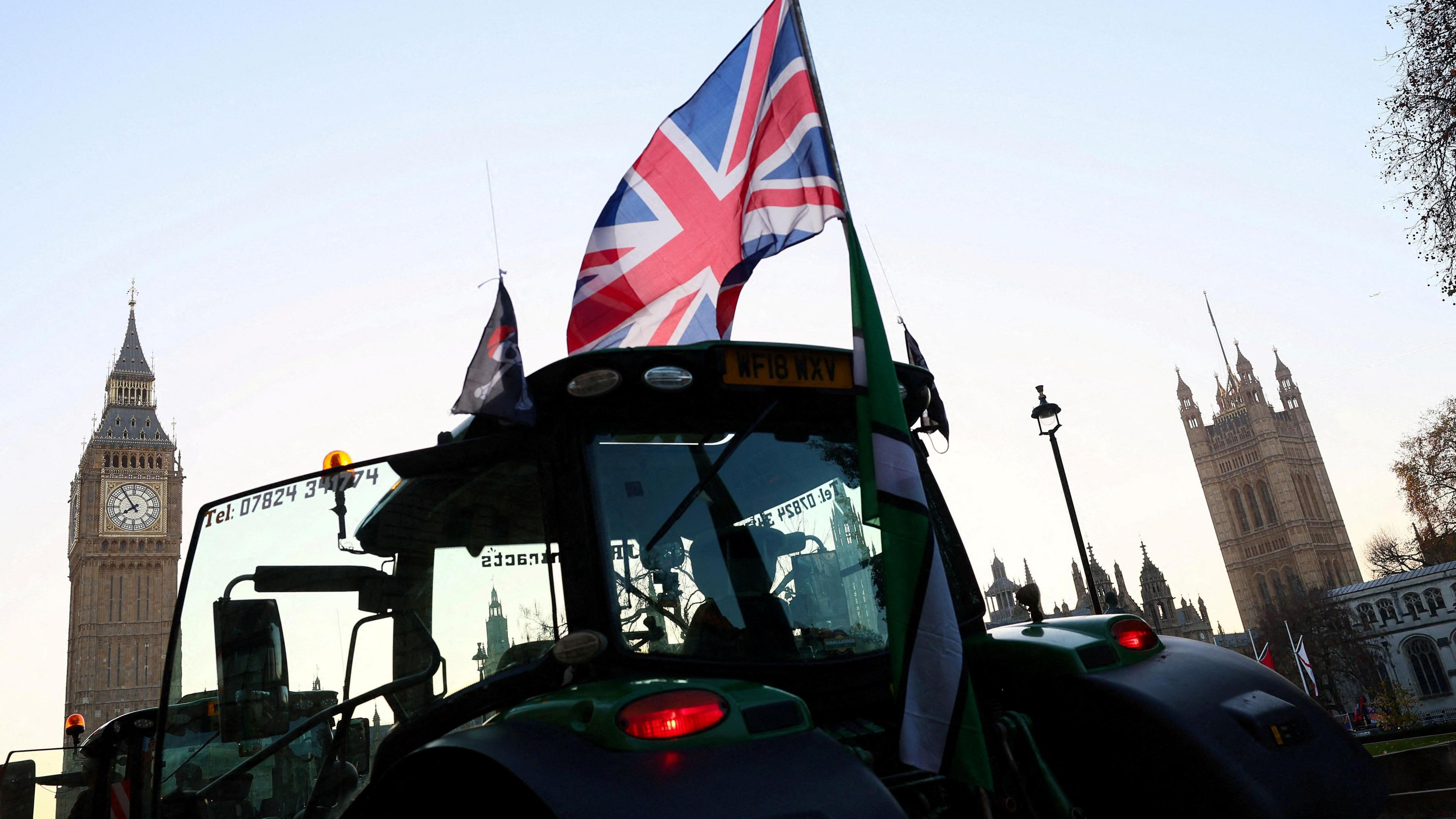 UK Government Raises Threshold for Taxed Inherited Farmland Amid Farmer Protests image from bbc.co.uk