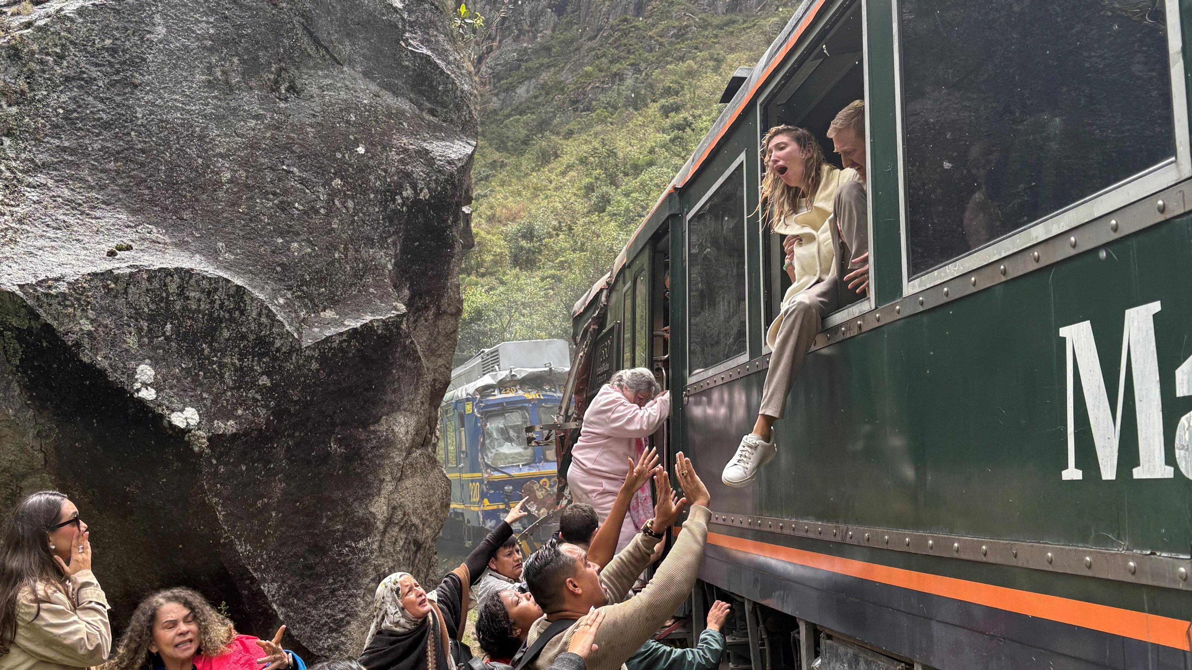 Collision Between Two Trains Near Machu Picchu Causes Fatality and Injuries image from bbc.co.uk