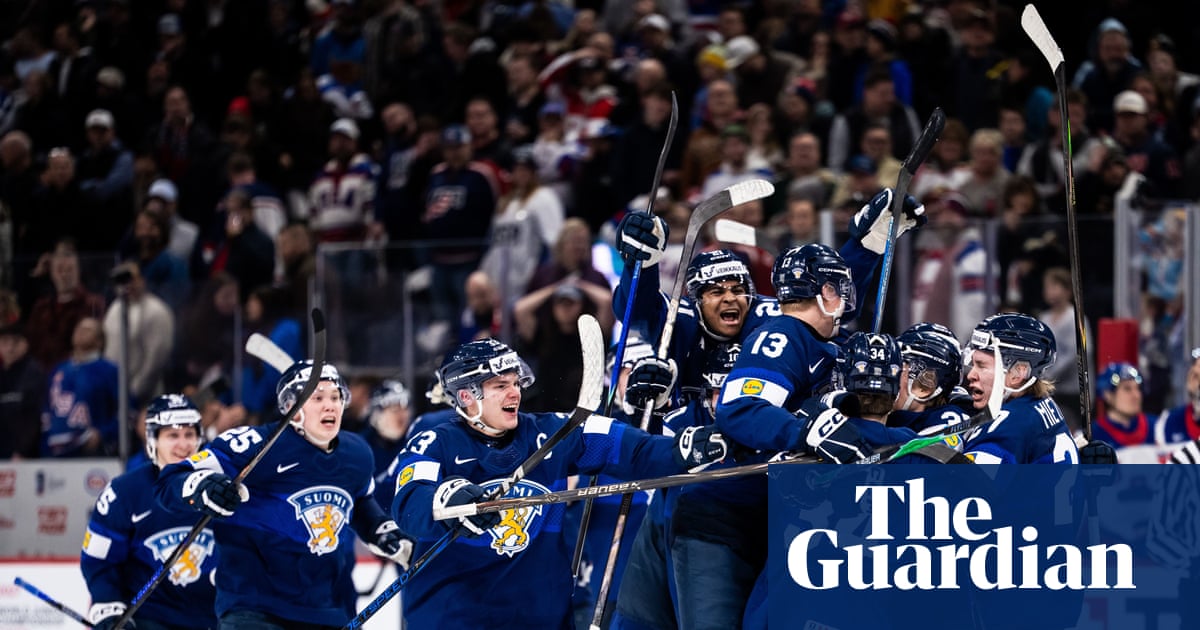 Finland Edges USA 4-3 in Overtime to Reach World Junior Championship Semifinals image from theguardian.com