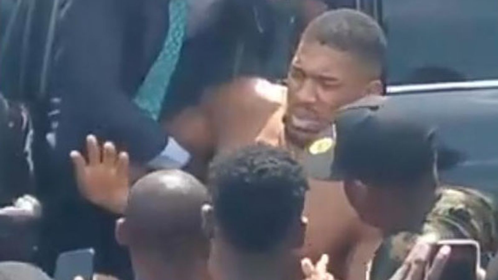 Anthony Joshua Injured in Car Crash in Nigeria, Two Passengers Killed image from news.sky.com