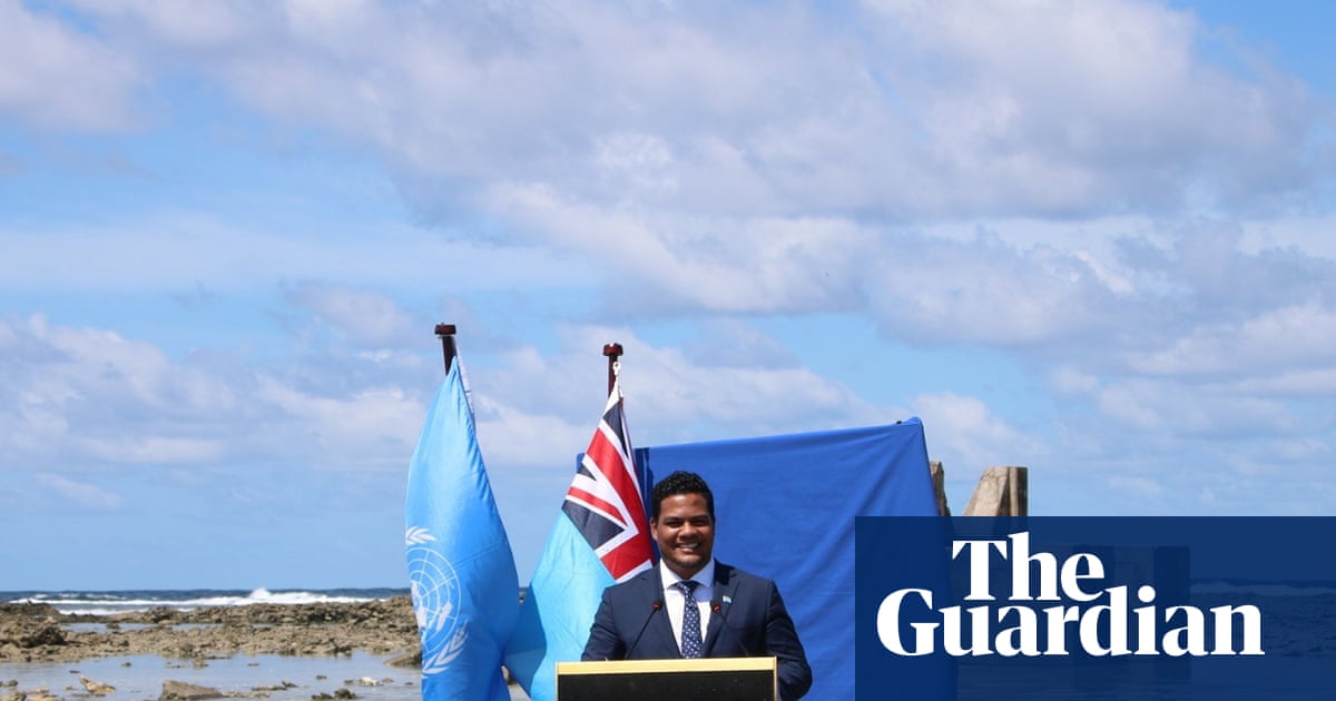 Tuvalu Faces Rising Sea Levels Threatening Its Future Habitats image from theguardian.com