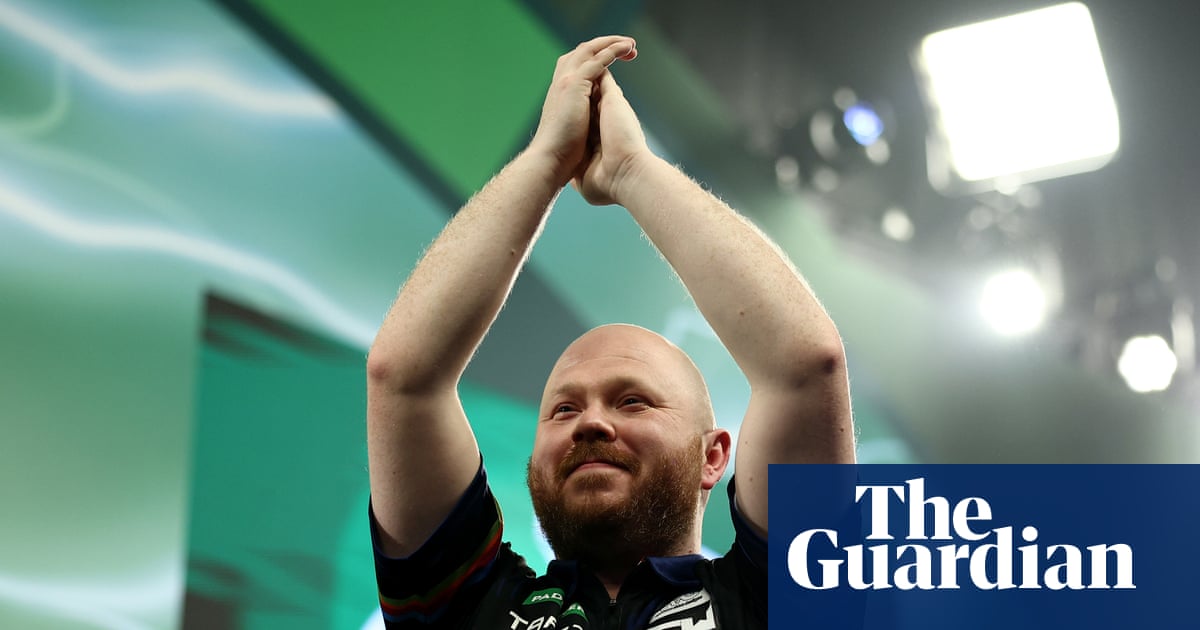 Justin Hood's Record-Breaking Performance Secures Quarter-Final Spot at PDC World Darts Championship image from theguardian.com