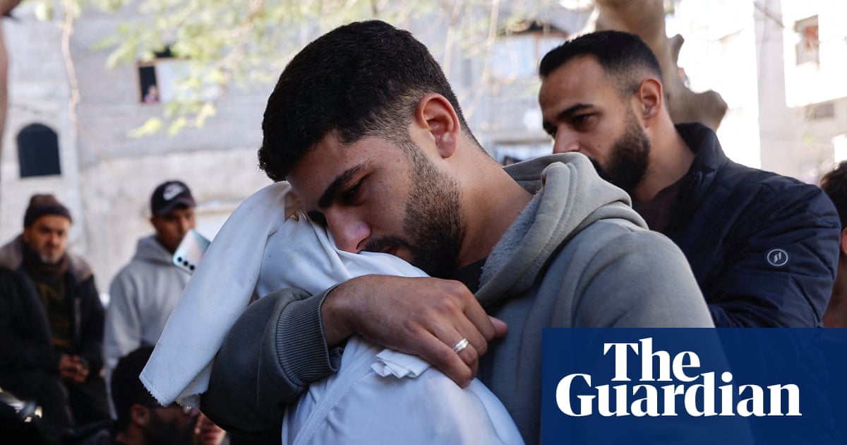 Israeli Troops Kill Six Palestinians, Including a Baby, in Gaza City School Amid Ceasefire image from theguardian.com