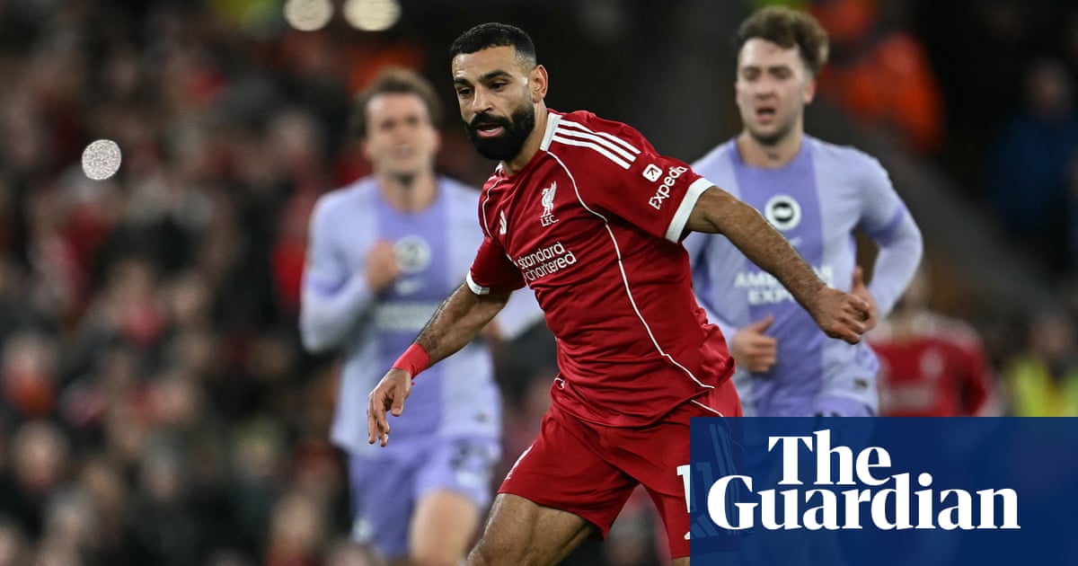 Liverpool Defeats Brighton 2-0 with Salah's Impact in Premier League Clash image from theguardian.com
