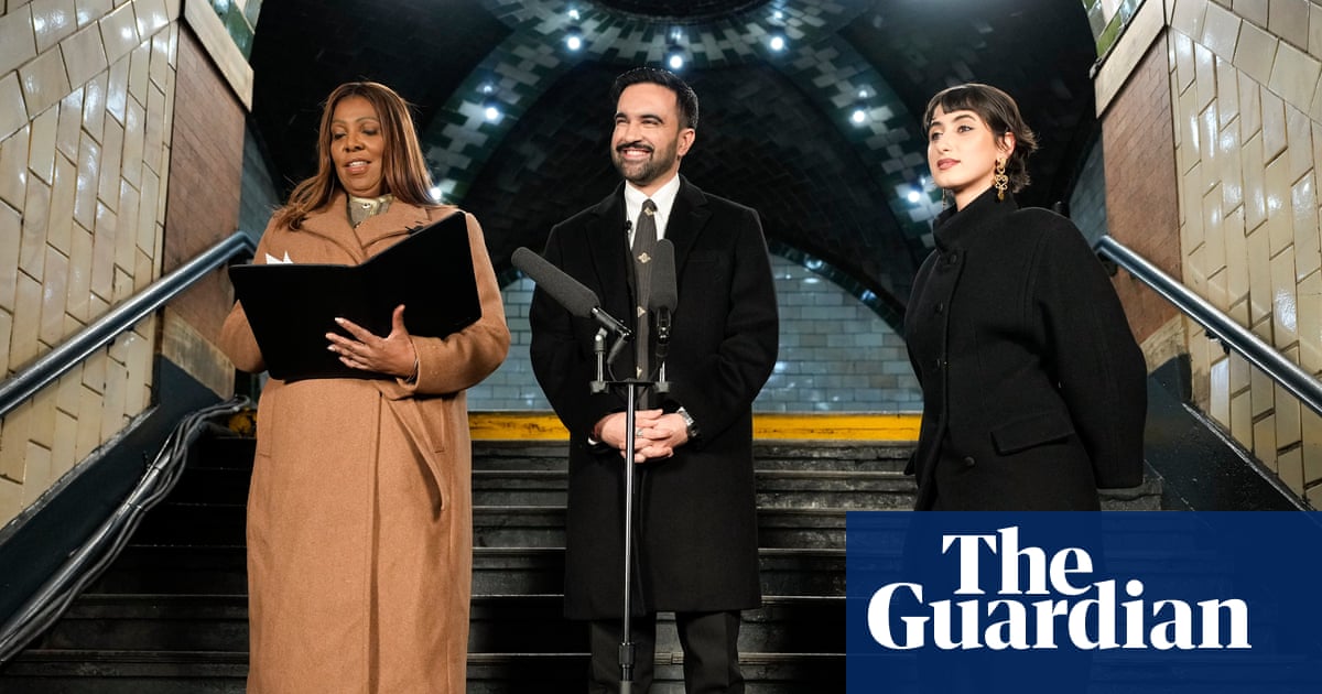 Zohran Mamdani Sworn in as New York City Mayor in Historic Ceremony image from theguardian.com