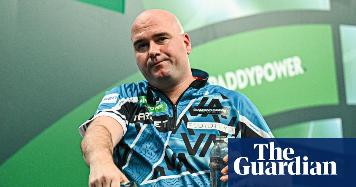 Rob Cross opens up on struggles after second round win against Ian White image from theguardian.com
