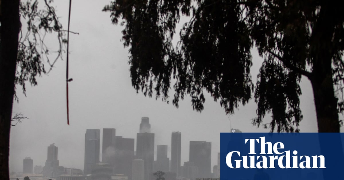 Southern California Faces Severe Impacts from Atmospheric River Storm image from theguardian.com
