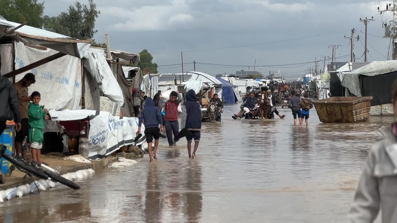 Airstrikes, Shootings, Hypothermia: The Harsh Reality of Life in Gaza Under US-Backed Ceasefire image from news.sky.com