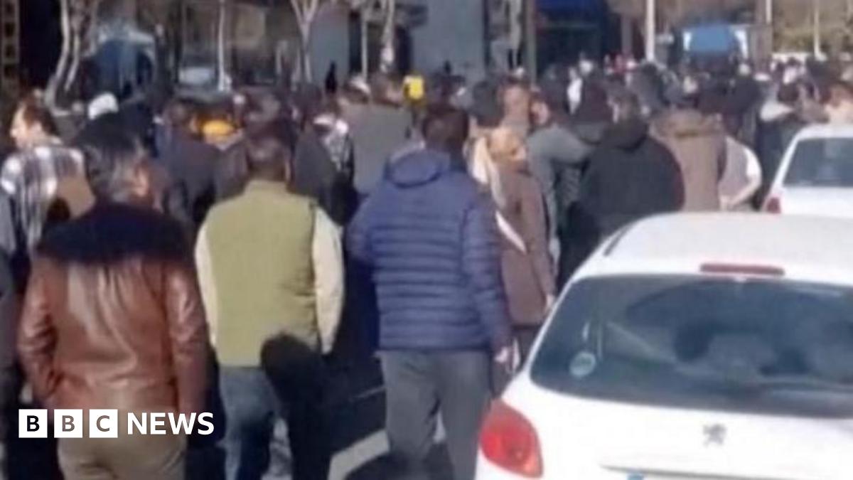 Protests Erupt Across Iran Amid Economic Hardship; Calls for End of Clerical Rule image from bbc.co.uk