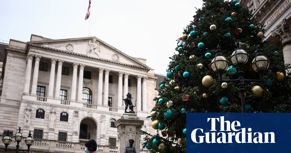 Bank of England Cuts Interest Rates to 3.75% on December 18, 2025 image from theguardian.com